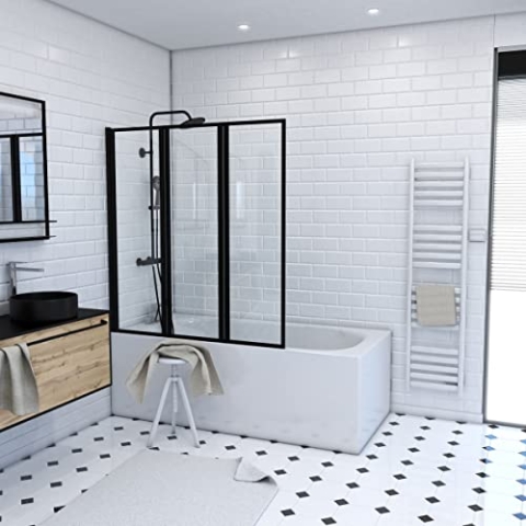 Aurlane FAC275 Badewannenschutz, Schwarz
