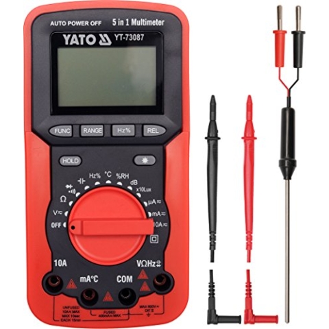 5 IN 1 AUTORANGING DIGITAL MULTIMETER
