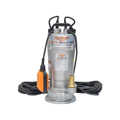 Ruris Aqua 11 integrierte Schwimmerpumpe, 550 W, Durchfluss 3,6 m³/h, Entladung 25 m