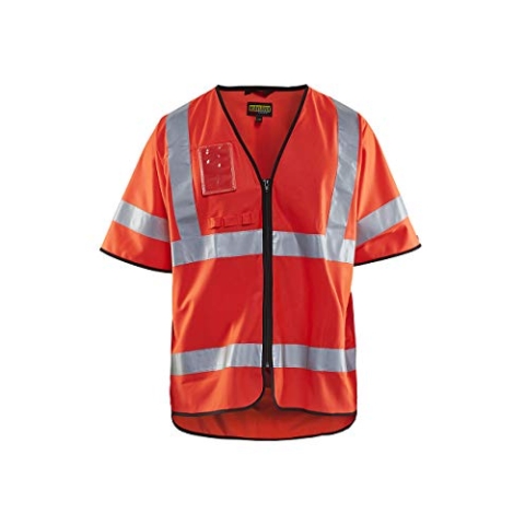 Blaklader 30231022 HIGH VIS WESTE, Rotes Hochvisier, grootte L/XL
