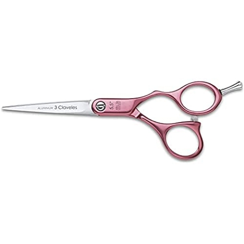 3 Claveles Duraluminium, Friseurschere, 5,5 Zoll (14 cm)