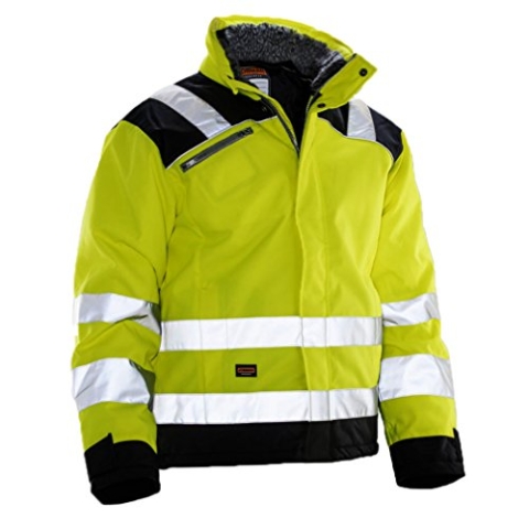 Jobman Winterjacke, 1 Stück, XL, gelb/schwarz, 134607-2199-7
