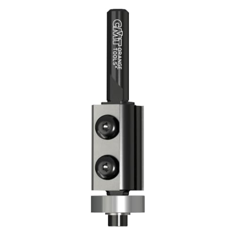 CMT ORANGE TOOLS 657.161.11 - BÜNDIGFRÄSER MIT WENDEPL. Z2 S=8 D=16X30X75 RE