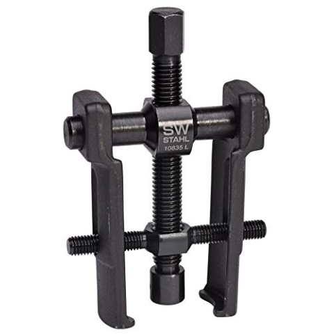 SW-Stahl 10835L Universalabzieher mit Haken-Spanner 0 x 45mm I Abzieher Werkzeug 2-armig I Innen-und Außenabzieher