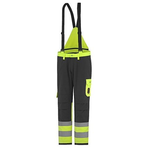 Helly Hansen Workwear Multinorm Arbeitshose Aberdeen Insulated Cl 1 Latzhose und Bundhose, Größe 96, gelb, 71487