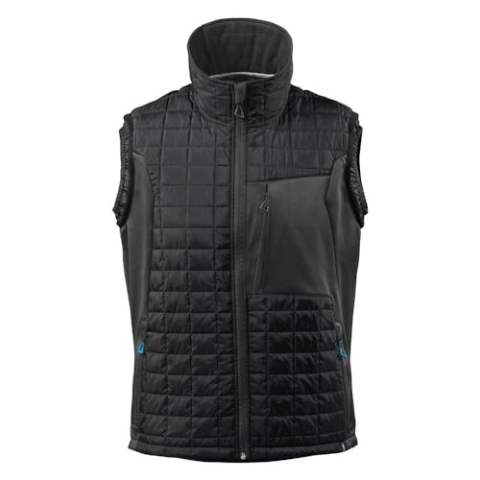 Mascot 17165-318-0918-3XL Thermoweste Mit Climascot Größe in Schwarz/dunkel anthrazit, 3XL