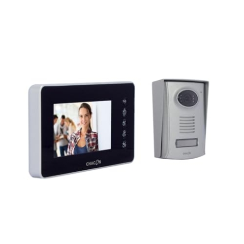 Kabelgebundenes Videotelefon mit 4,3 Zoll Display – Schwarz