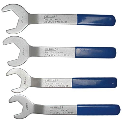 SW-Stahl 00126L Lüfter-Nabenschlüsselsatz 4 tlg. 32-36-41-46 mm