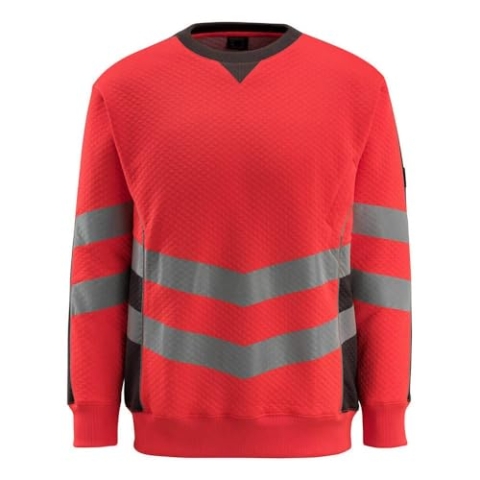 Mascot Sweatshirt "Wigton", 1 Stück, 3XL, rot/dunkelanthrazit, 50126-932-22218-3XL