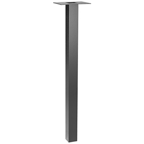 Burg-Wächter Briefkasten-Ständer, Aluminium, Europa EST 1 S, Schwarz