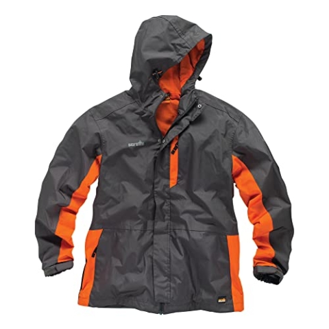 Scruffs Arbeitsjacke „Worker“, grau XL (T54041)