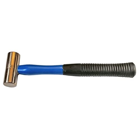 SW-Stahl 50502L Kupferhammer mit Fiberglasstiel 680 gr I weicher Hammer funkenfrei I Copper Hammer 680 g I Hammer für funkenfreies Schlagen