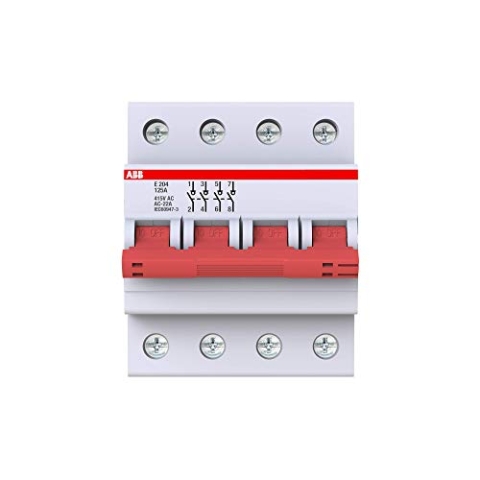 abb-entrelec e204i/125rd – secciónador/secciónable E200i tetrapolar 125 Module 230 VCA