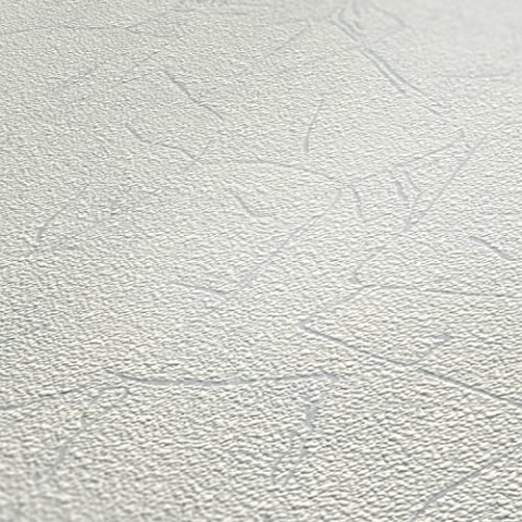 A.S. Création überstreichbare Vliestapete Meistervlies Tapete 25,00 m x 1,06 m weiß Made in Germany 587114 5871-14