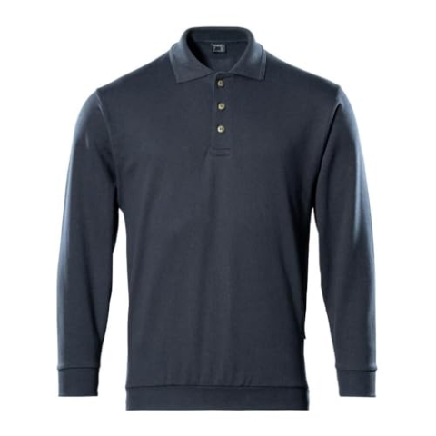 Mascot Trinidad Polo Sweatshirt 2XL, schwarz/blau vintage, 00785-280-010