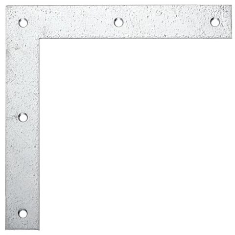 Alberts 847678 Eckwinkel | sendzimirverzinkt | 120 x 120 x 20 mm | 120er Set