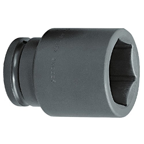 GEDORE Kraftschraubereinsatz 1,5 Zoll lang 6-kant 105 mm, 1 Stück, K 37 L 105
