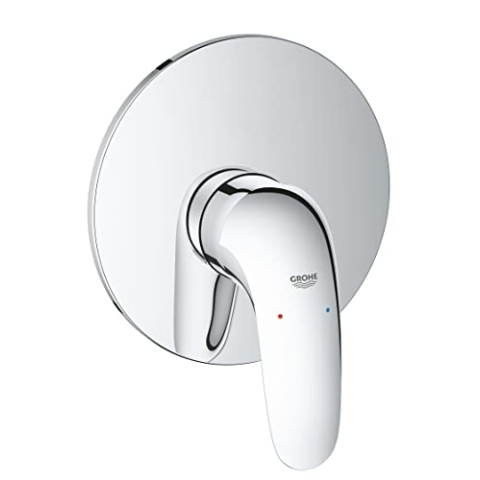 GROHE Eurostyle - Einhand- Brausearmatur (verdeckte Befestigung, Rosetten- und Schaftabdichtung, ohne Unterputz- Einbaukörper), chrom, 29098003