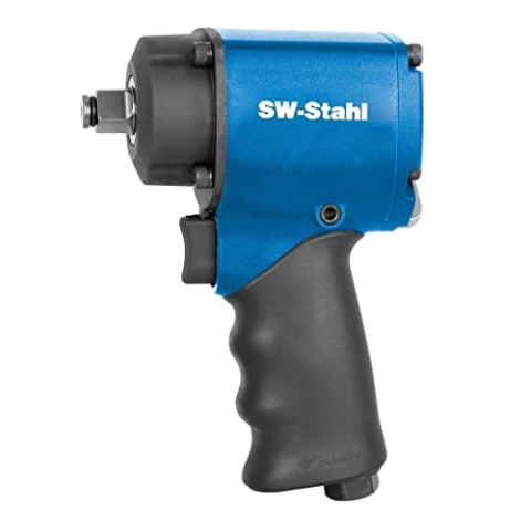 SW-Stahl S3284 Druckluft-Schlagschrauber I Vierkant 1/2 Zoll I max. Lösedrehmoment 1300 Nm I Werkstatt Druckluftwerkzeug