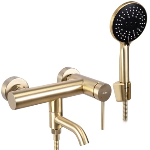 Rea B4242, Badewannenarmatur CLIF, Brushed gold