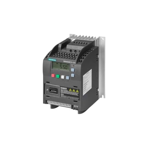 SIEMENS SINAMICS V20 3-Phasen Frequenzumrichter 0,37 kW 380 → 480 V AC / 1,3 A 0 → 550Hz für