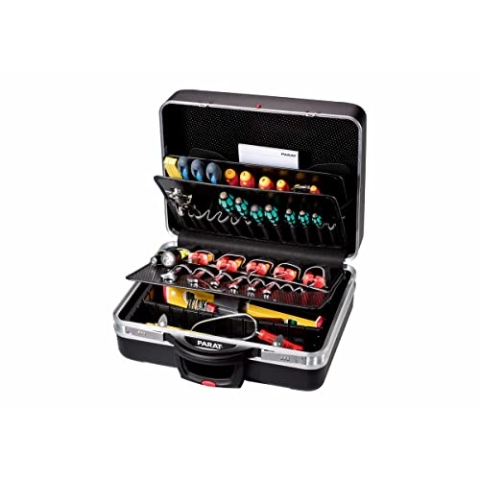 Parat Werkzeugkoffer CLASSIC KingSize Roll Safe (Größe XL / Werkzeugtasche ohne Inhalt, schwarz) 489550171