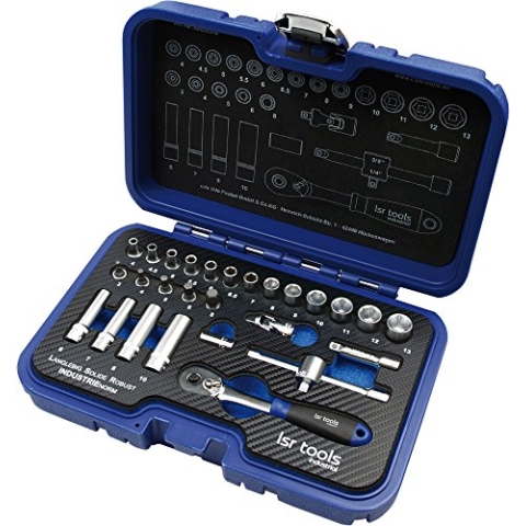 LSR TOOLS Steckschlüsselsatz, 28-teilig, 1/4 Zoll, 1 Stück, 88820208