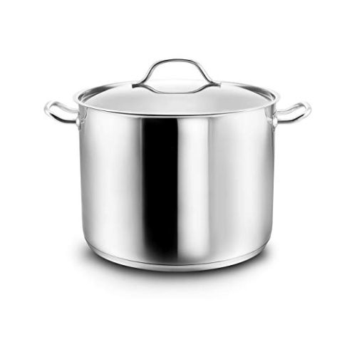 KOPF XXL Induktion Kochtopf Gigantos, Ø 26 cm, 10 Liter, Suppentopf Edelstahl