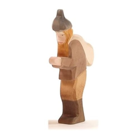 Ostheimer 38005 Knecht Ruprecht aus Holz Höhe 16,55cm