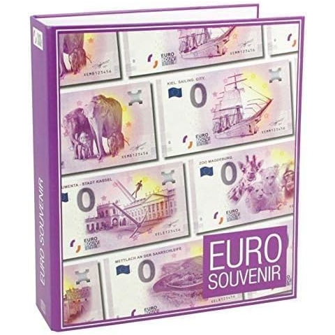 SAFE 3103 Vordruckalbum 2019 Bundesrepublik Deutschland 0 Euro Schein | Sammelalbum 0 Euro-Banknoten inklusive 58 Einsteckblätter & farbigen Vordruckblättern