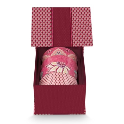 Pip Studio Flower Festival Oriental Geschenkset Schalen Dark pink 12cm