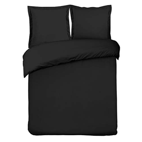 Parure unie 240x260 Noir
