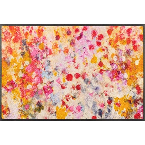 wash+dry Fußmatte Wild Summer 50x75cm, innen und außen, waschbar