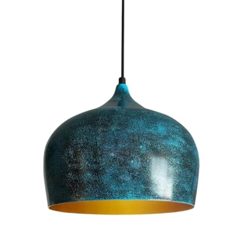 bamyum Kreis Küchenlampe Hängend Vintage Ozean Ø30 cm, Pendelleuchte Hangend Vintage, Hängelampe Esstisch Vintage, Hängelampe Küche, Pendelleuchte Esstisch Ozean, Küchenlampe Hängend Esszimmerlampe