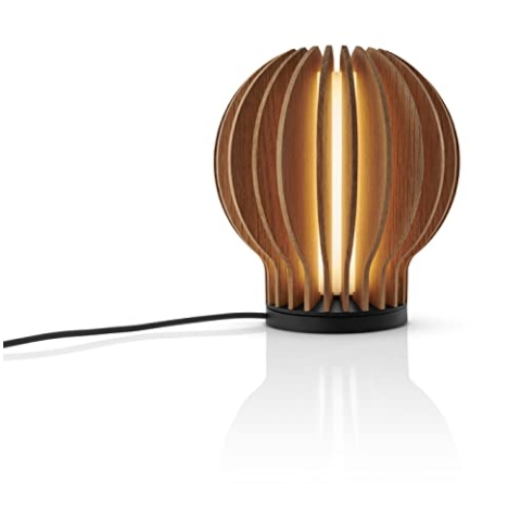 EVA SOLO | Radiant rund kabellose LED-leuchte Oak | Dekorative LED-Tischleuchte aus Eichenholz | Oak