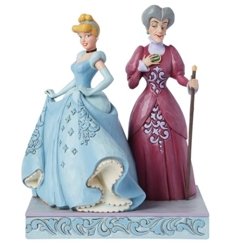 Disney Traditions Cinderella Vs Lady Tremaine Figurine