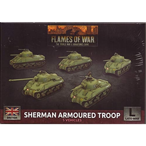 Flames of War Sherman Panzertruppe (Kunststoff)