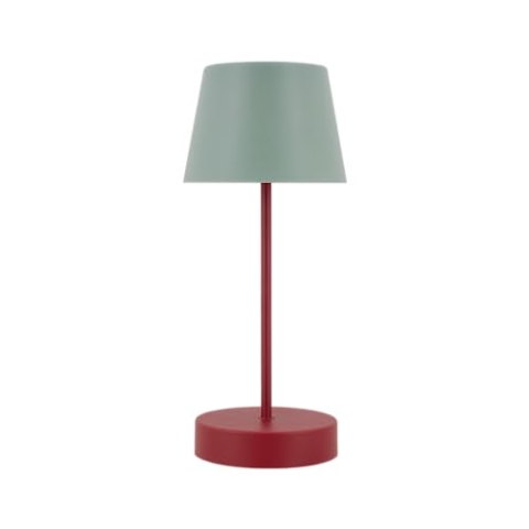 Remember Oscar Cozy, dimmbare LED Tischleuchte mit Akku, Indoor & Outdoor, Höhe 33,5 cm, USB Lampe mit Touch-Dimmer, 80h Leuchtdauer - LT02