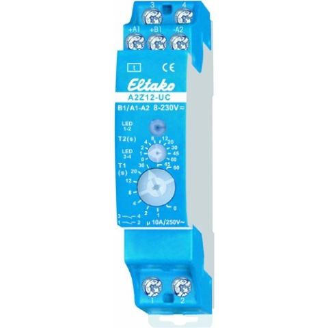 Eltako A2Z12-UC Analog einstellbare 2-Stufen Ansprechverzögerung
