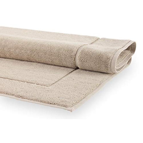 Aquanova Badteppich London Linnen 60x60 60x100 70x120, Größe:60x100