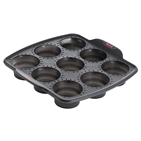 Tefal J4174714 CRISPYBAKE Form 9 einziehbare Silikonmuffins 30X29 cm