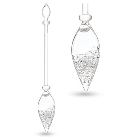 VitaJuwel DIAMONDS Edelsteinphiole mit echten Diamantsplittern (4 ct.) & Bergkristall für Innere Stärke und Energie