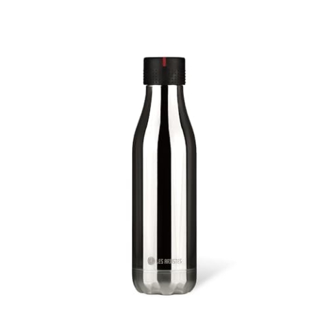 Les Artistes Paris Bottle Up Trinkflasche, Edelstahl, Argent, 7.05 cm