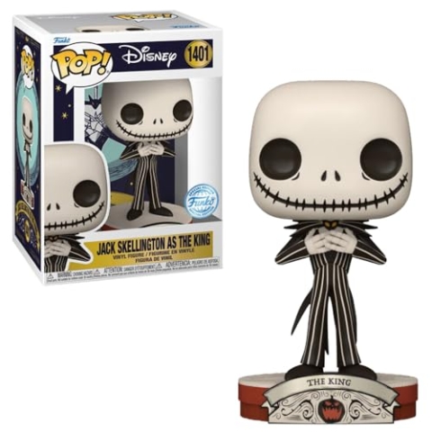 Pop Jack Skellington as The King unter Kunststoffschutz 1401