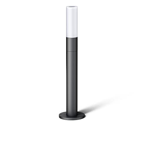 Steinel LED Wegeleuchte GL 65 Anthrazit, Opalglas, Aluminium Standleuchte, Gartenleuchte warmweiß, 77 cm hoch