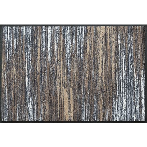 wash+dry Fußmatte, Scratchy beige 50x75 cm, innen und außen, waschbar