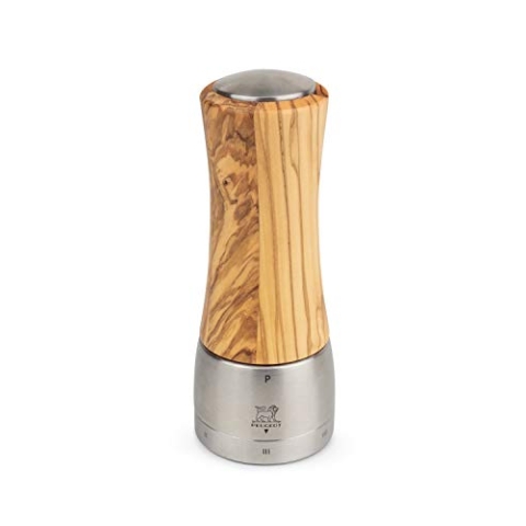 Peugeot Madras Manuelle Pfeffermühle, Mahlgradeinstellung u'Select, Höhe: 16 cm, Olivenholz, 36140
