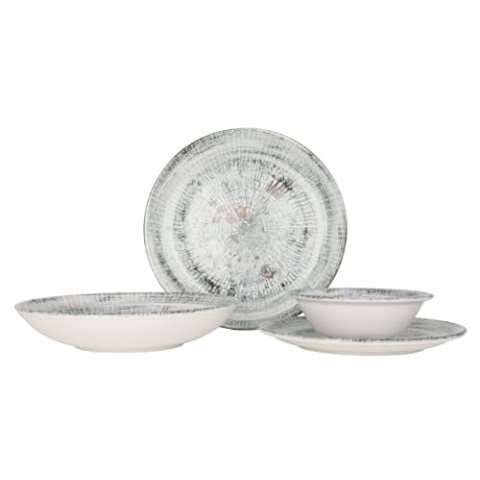 Bonna Geschirrset (Large) - Odette - 24 teilig - 6 Personen - Porzellan
