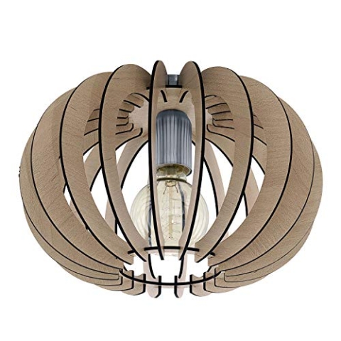 DL/1 E27 Ø300 Ahorn/Nikkelmat 'Stellato'