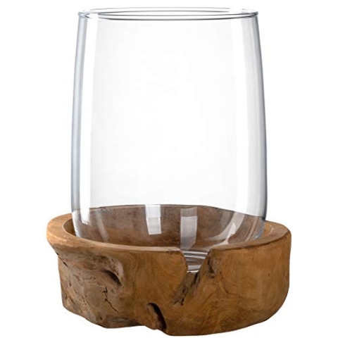 LEONARDO HOME TERRA Windlicht, Glas, klar